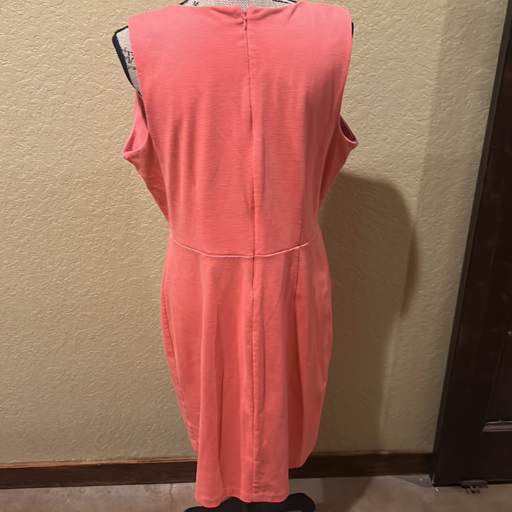 Old Navy sleeveless, sheath, peach dress, XL, like new | offer in description - Picture 6 of 8